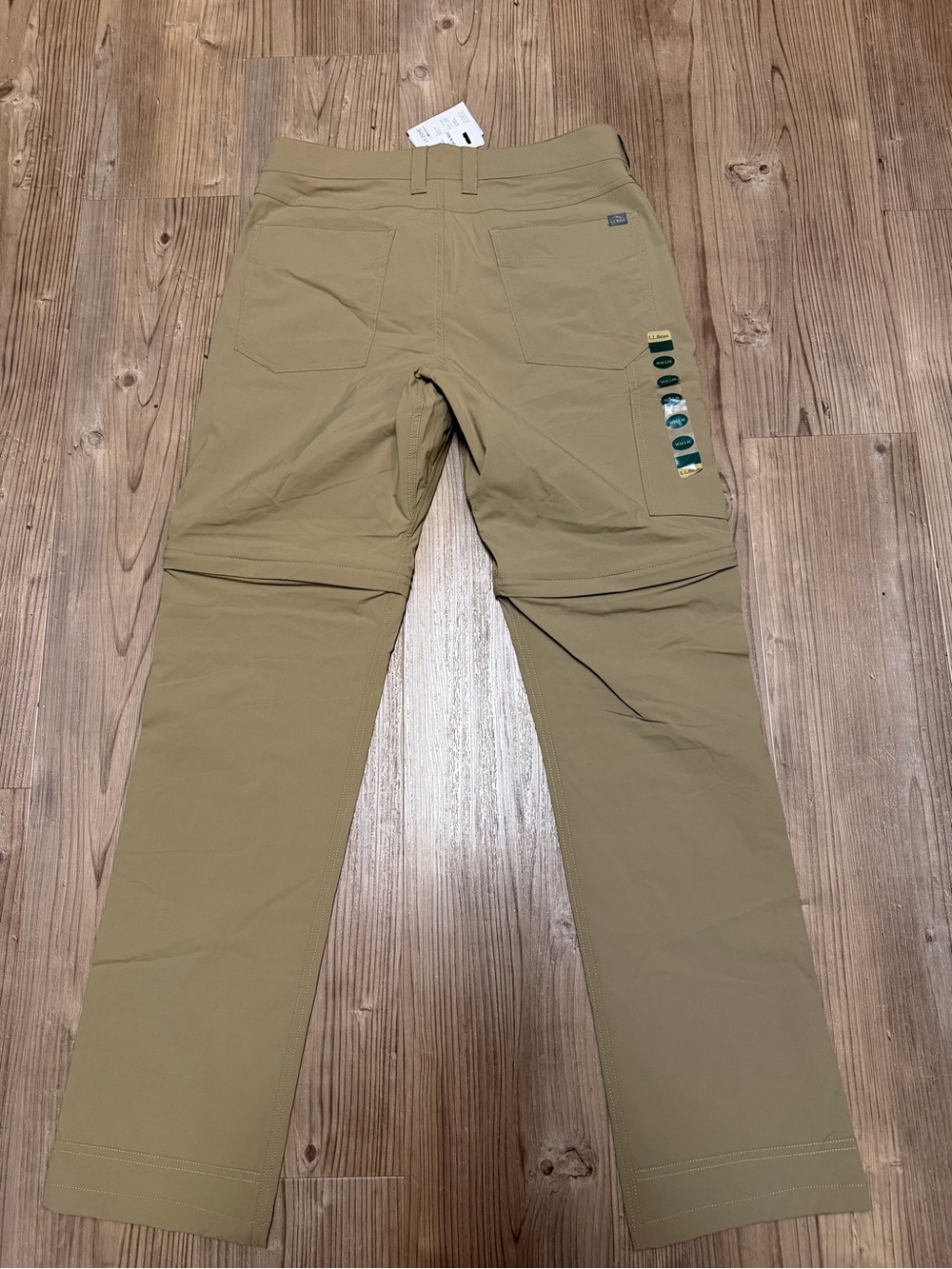 NWT LLBean convertible insect repellant pants - Picture 7 of 8